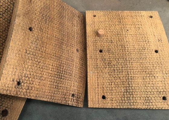 অ্যাসবেস্ট মুক্ত বোনা ব্রেক আস্তরণ বোনা ব্রেক ব্লক বোনা ব্রেক প্যাড তেল পুঁজ খনির জন্য